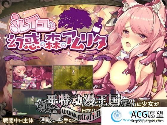 米莲和迷幻森林的甘露！完整汉化作弊版+全CG【新汉化/PC+安卓/战斗H/2G】  【RPG游戏】 【RPG/汉化】