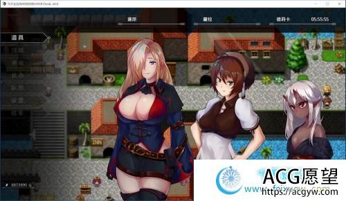 新春快乐~国产沙雕游戏OVER·DeviL圣石少女篇2021春节新试玩版~！ 【RPG游戏】 【模型更新】