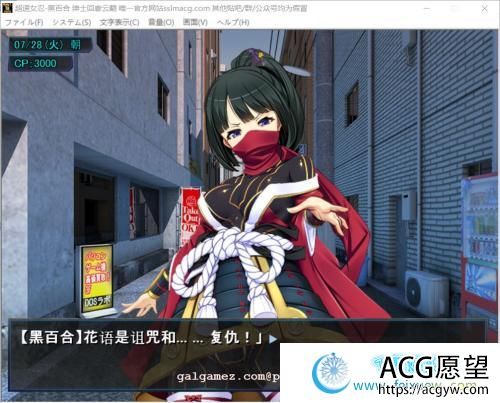 超速女忍-黑百合V1.00 云汉化版+CG【3.6G/新汉化/全CV】 【ACT游戏】 【大型ACT+STG/汉化/动态CG】