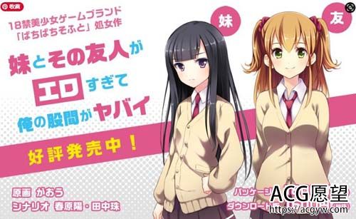 【ADV】妹妹与友人与我的日常 （妹とその友人がエロすぎて俺の股间がヤバイ）【480M】【网盘下载】