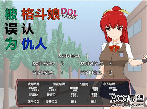 【ACT】格斗少女错把我当成仇人了？！【300M】【网盘下载】