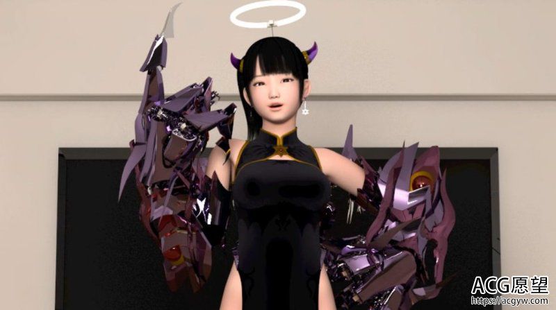 【3D/全动态】电视里跑来的恶魔妹子