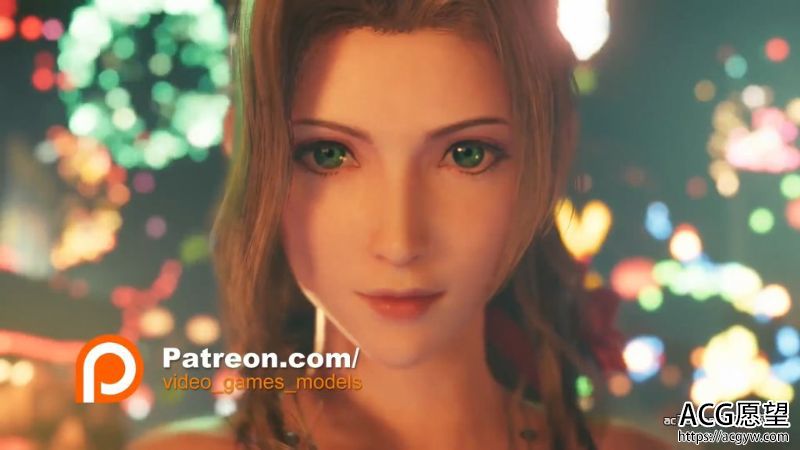 【3D全动态】FF7重置：爱丽丝同人！HOTAERITH专辑版